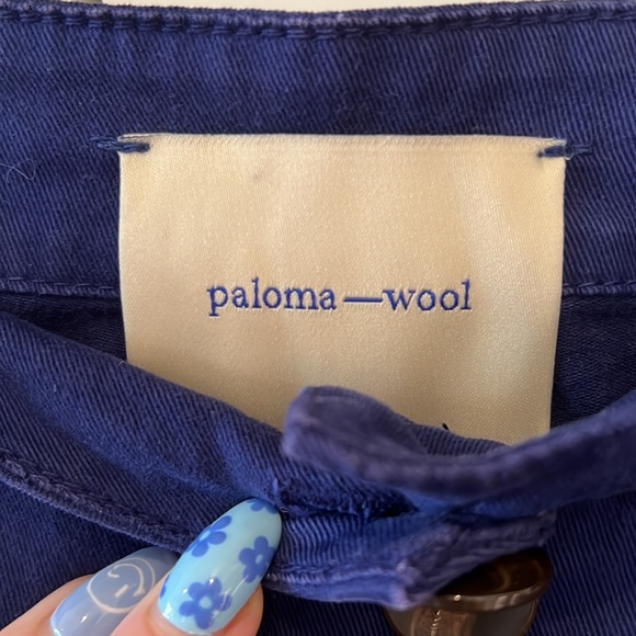 Paloma Wool High Waisted Indigo Margherita Pant - Picture 3 of 5